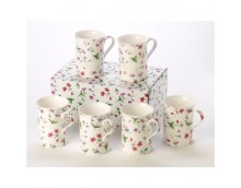 Heath McCabe Sweet Pea Chintz Mug Set